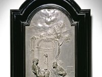Bro 211  Bro 211, Christus und die Samariterin am Brunnen, Georg Raphael Donner (1693-1741), Wien, 1738/39, Bleilegierung, H. 52 cm, Br. 25,5 cm : Heilige, Personen
